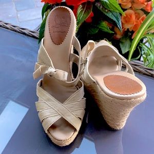 Christian Louboutin Wedge Sandals